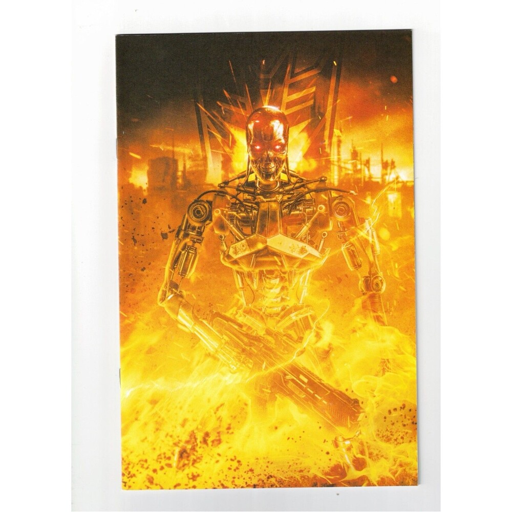 TRANSFORMERS Decepticon vs Terminator #1 NM Virgin Variant T-800 Cybernetic
